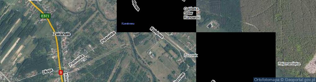 Zdjęcie satelitarne Nadrzeczna ul.